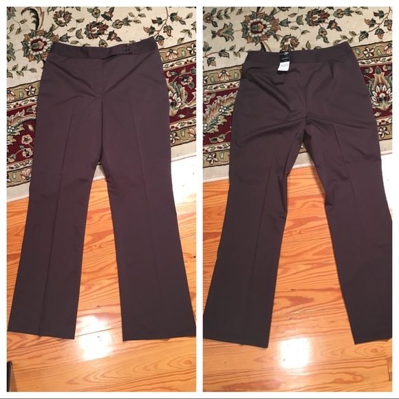 East 5th Pants - Easy 5th Classic Fit Brown Slacks NWT